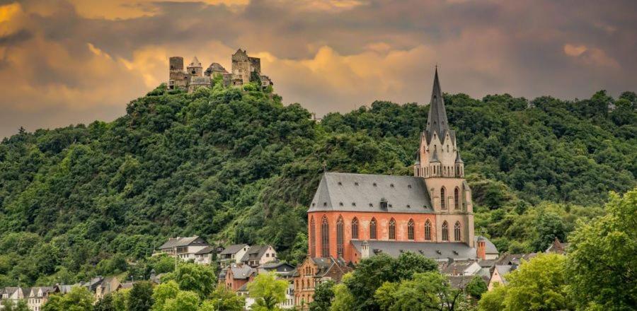 -1-Zentral-Traumwohnung-Rhein Обервезель Экстерьер фото